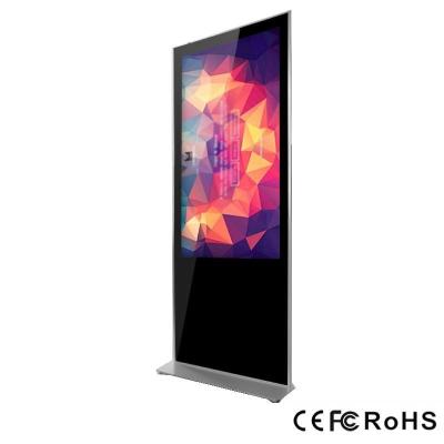 China 65in Floor Standing Digital Signage Display 178 Degrees FCC Approval HD NEW factory produce for sale