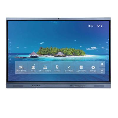 China SECAM 86in All In One Interactive Whiteboard 20 Points Touch 450cd/M2 for sale