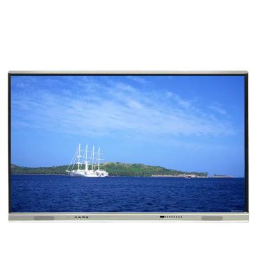 China TFT LED Interactive Display 65 Inch Wall Mounted Built In Camara for sale
