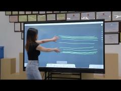 75 Inch Interactive Flat Panel 65/ 86 /98 Inch 4K Interactive boards with stands optional