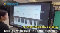 Tableau blanc interactif certifié Google EDLA de 86 pouces avec processeur 8 cœurs pour salle de classe et conférence