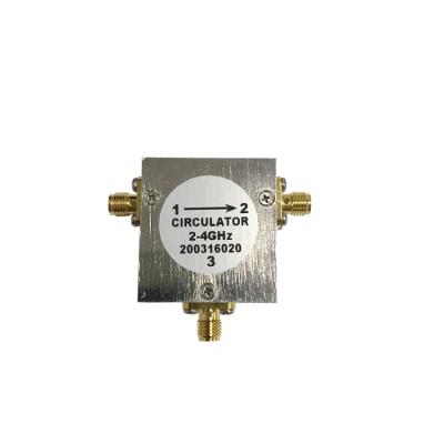 China 4GHZ SMF Female  Mini Circuits Rf Isolator  Transmit Electromagnetic Wave for sale
