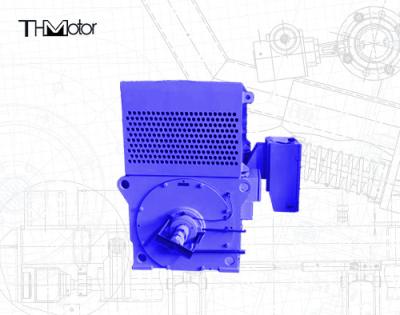 Китай High Voltage AC Series HV Wound Rotor Motor With Low Vibration Level продается