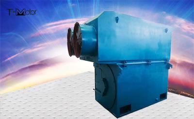 China GB/T13957 400kw a la fase de alto voltaje del motor de CA 6000kw 3 para la trituradora del compresor del ventilador en venta
