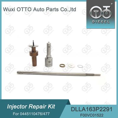 China Bosch Injector Repair Kit For 0445110476 / 477 / 0986435241 Nozzle DLLA163P2291 for sale