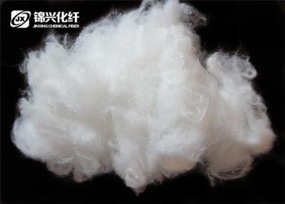 China Hollow Type Nylon Wool Fiber , Virgin Recycled Nylon Fiber 3D*65mm Anti - Static for sale