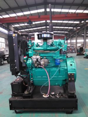 China 1500rpm Ricardo diesel engine K4100D for prime power 24KW /30KVA diesel genset in color green for sale