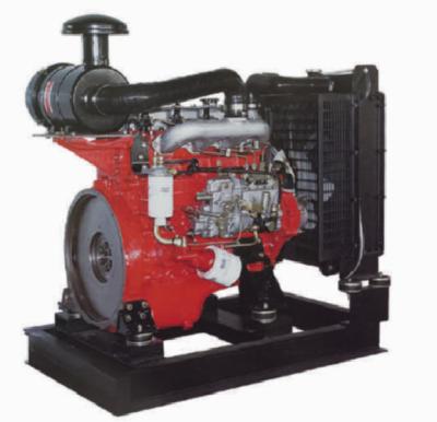 China 3000 tpm 4BD-Z dieselmotor 82 kW vermogen voor brandbestrijdingspomp in rood Te koop
