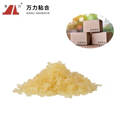 China Derretimiento caliente EVA Adhesive Yellowish Polyolefin EVA-KB-1H de la caja del plegamiento del cartón en venta