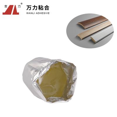 China Colorless To Yellow 3D Lamination Glue 60000 Cps PUR Hot Melt Adhesive PUR-UH168.0 for sale