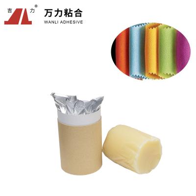 China Moisture Chemical Resistant Textile Adhesive Glue , Yellowish Polyester Fabric Glue PUR-6397-1 for sale