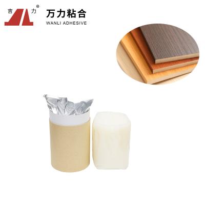 China Ivory White PVC Edge Banding Adhesive Woodworking PUR Hotmelt PUR-XCS637 for sale