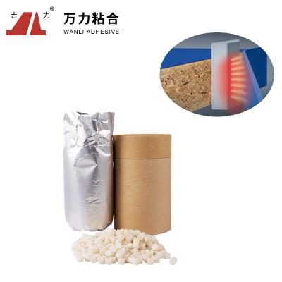 中国 泡の木工業の熱い溶解付着力の固体白いポリウレタン接着剤PUR-7563A 販売のため
