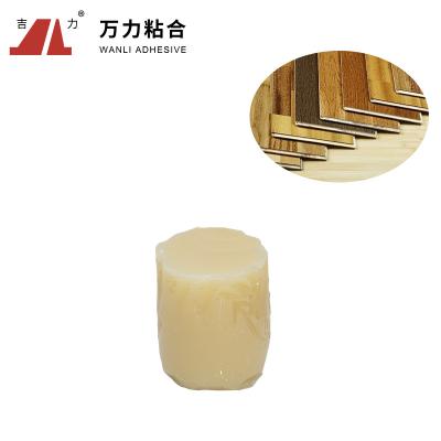 China 5000 Cps Flooring Wood Laminate Adhesive , Yellow PUR Glue Adhesive PUR-9007 for sale