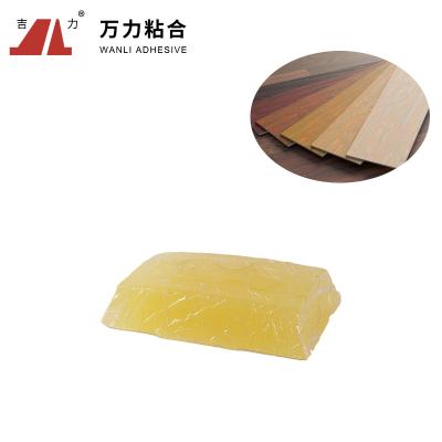 China TPR Floor Flat Lamination Hot Melt Adhesives Yellow Stick Glue TPR-7217A for sale