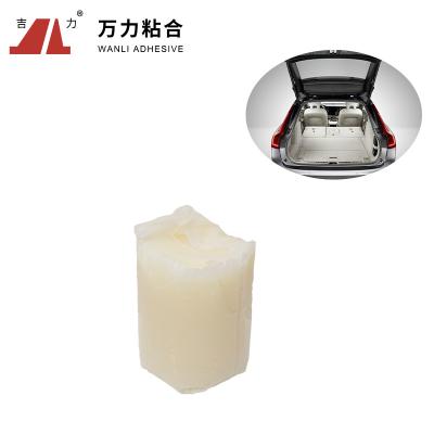 Китай Milky белый твердый клей для прилипателя ткани PUR автомобиля внутреннего автомобильного для отделки PUR-7112 продается
