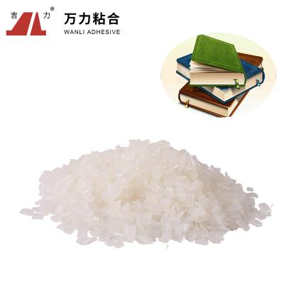 China Pegamento translúcido trasero del libro para EVA Hot Melt sólida obligatoria de papel EVA-8221 en venta