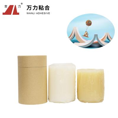 China Weiß zu gelblichem PUR-Kleber für Buchbinderei, heiße Schmelzbindener Kleber für Papier-PUR-7215 zu verkaufen