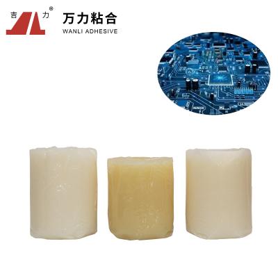 China Yellowish Solid PUR Hot Melt Adhesives Electronic Components Bonding PUR-4184-4 for sale