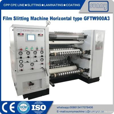 China 0.012-0.12mm Plastic Film Film Slitter Rewinder Machine High Speed for sale