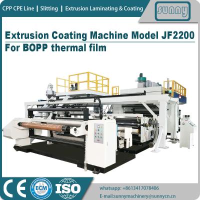 China Laminating Extrusion Coating Machine For PET / BOPP Thermal Film for sale