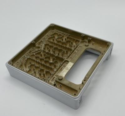 중국 맞춤형 다이 주름 알루미늄 열 싱크 부분 샷 블래스팅 처리 판매용