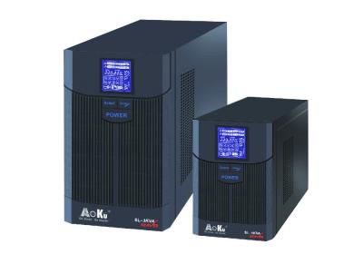 China AoKu Line Interactive UPS SL-2K, 3K, 5K, Metal Case, LCD, Pure Sine Wave Output for sale