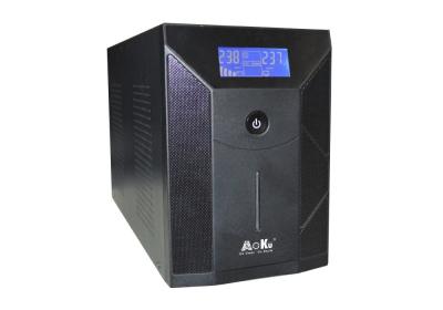 China AoKu Line Interactive UPS V-2000 2000VA 1200W Metal Case, LCD, Modified Sine Wave, 110V / 220V, 50Hz / 60Hz for sale
