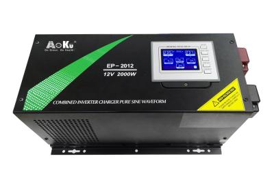 China AoKu EP Series Inverter EP-2012, 12VDC, 2000W, Pure Sine Wave with Charger for sale