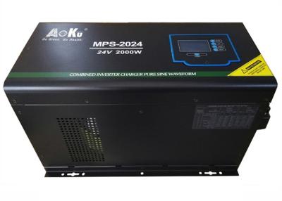 China AoKu Solar Inverter MPS-2024, 24VDC, 2000W, Pure Sine Wave with AC Input, Off-Grid for sale