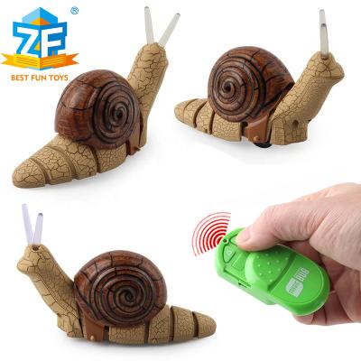 China Drop Shipping JiaHuiFeng Rc Snail Model Simulated Animal Set Educational Toy Summer Game for sale