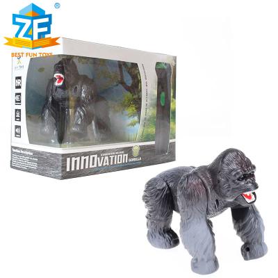 China Drop Shipping Wild Animal Orangutan Animal Toy Remote Control Toys For Kids Q1P Summer Game for sale