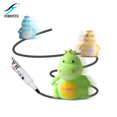 China Spain Local Fast Shipping Lighting Singing Dinosaurs Model Toys for Kids Induction Walking Dino Painting Toy children's gift for sale
