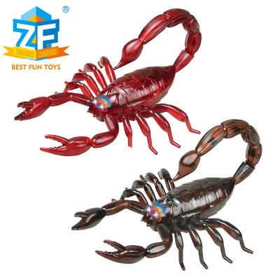 China Drop Shipping JiaHuiFeng Rc Scorpion Realistic Simulation Plastic Animal Toy Summer Game for sale