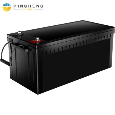 China wholesale lifepo4 battery 12v 200ah lithium iron phosphate battery pack with bms à venda
