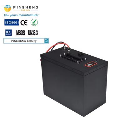 中国 Pinsheng Cutomizable 72V 50Ah high efficiency lithium battery electric vehicle lithium ion battery 販売のため