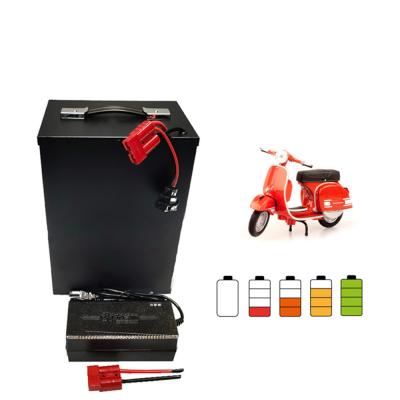 China 48V 72V 30Ah 40Ah 50Ah LiFePO4 NCM Lithium Ion Battery For E Scooter for sale