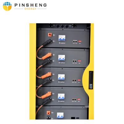 China High Voltage ESS Cabinet 480V 100Ah Lithium Solar Batteries with Long life and safety Te koop