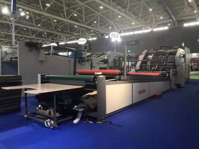 China Corrugated Box Sheet To Sheet Lamination Machine 28KW Fully Automatic for sale