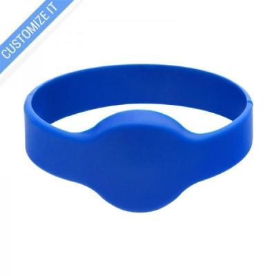 China Silicone RFID Custom Wristbands Flexible RFID Access Control Wristbands for sale