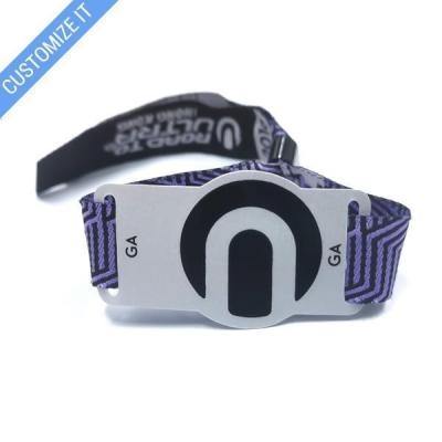 China CardCube Fabric RFID Wristband IP68 Ultra Music Festival Wristbands for sale