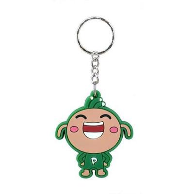 China Silicone RFID Access Control Keyfob Cartoon Cute Custom Keychains for sale