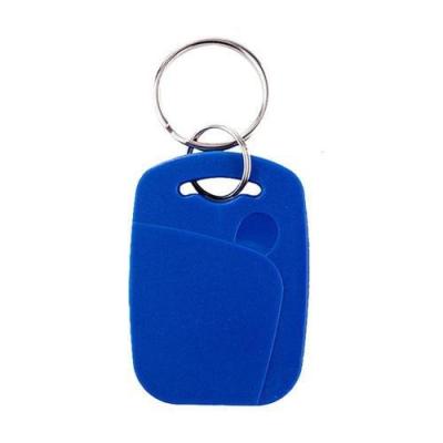 China Blue Proximity Custom RFID Card Keyfobs 125KHz EM ABS Key Tags for sale