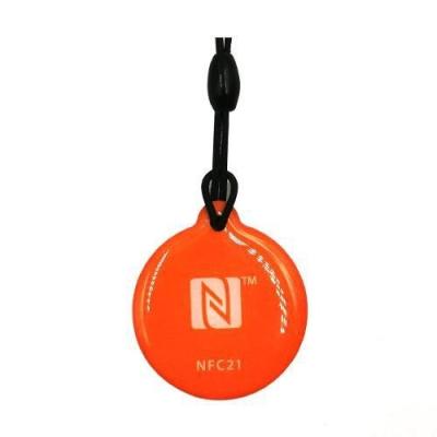 China Printable QR Code Pet ID Tag Small RFID Epoxy Tag SGS Approved for sale
