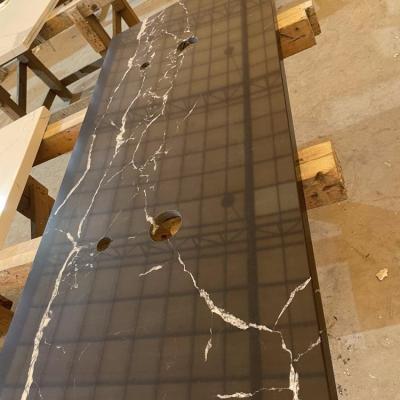 China marble Countertop Vanity Top Eased / Beveled / Miter Seamless Edge for sale