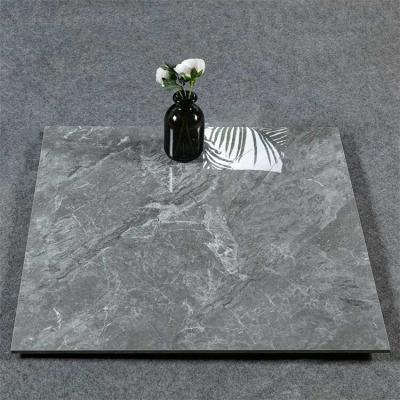 China Stone Imitation Texture Marble Slab Tiles Glazed Polished Tiles 9mm for sale
