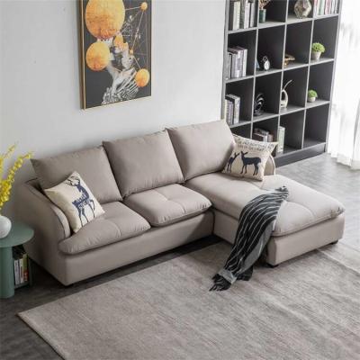 China Solid Wood Plywood Living Room Sofas Couches Leather Cover for sale