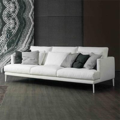 China Capa de tecido Sofá para casa Conjunto de sofá modular 3 lugares 4 lugares Otomano à venda