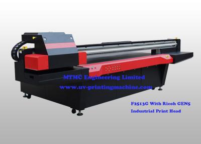 China Ricoh GEN5 Print Head digital uv flatbed printer For Building & Decoration for sale