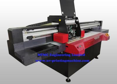 China Professional Flatbed 3D UV Inkjet Printer , Wide Format Inkjet Printer With Varnish Printing for sale